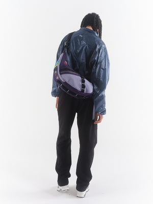 Purple Crescent Moon Bag